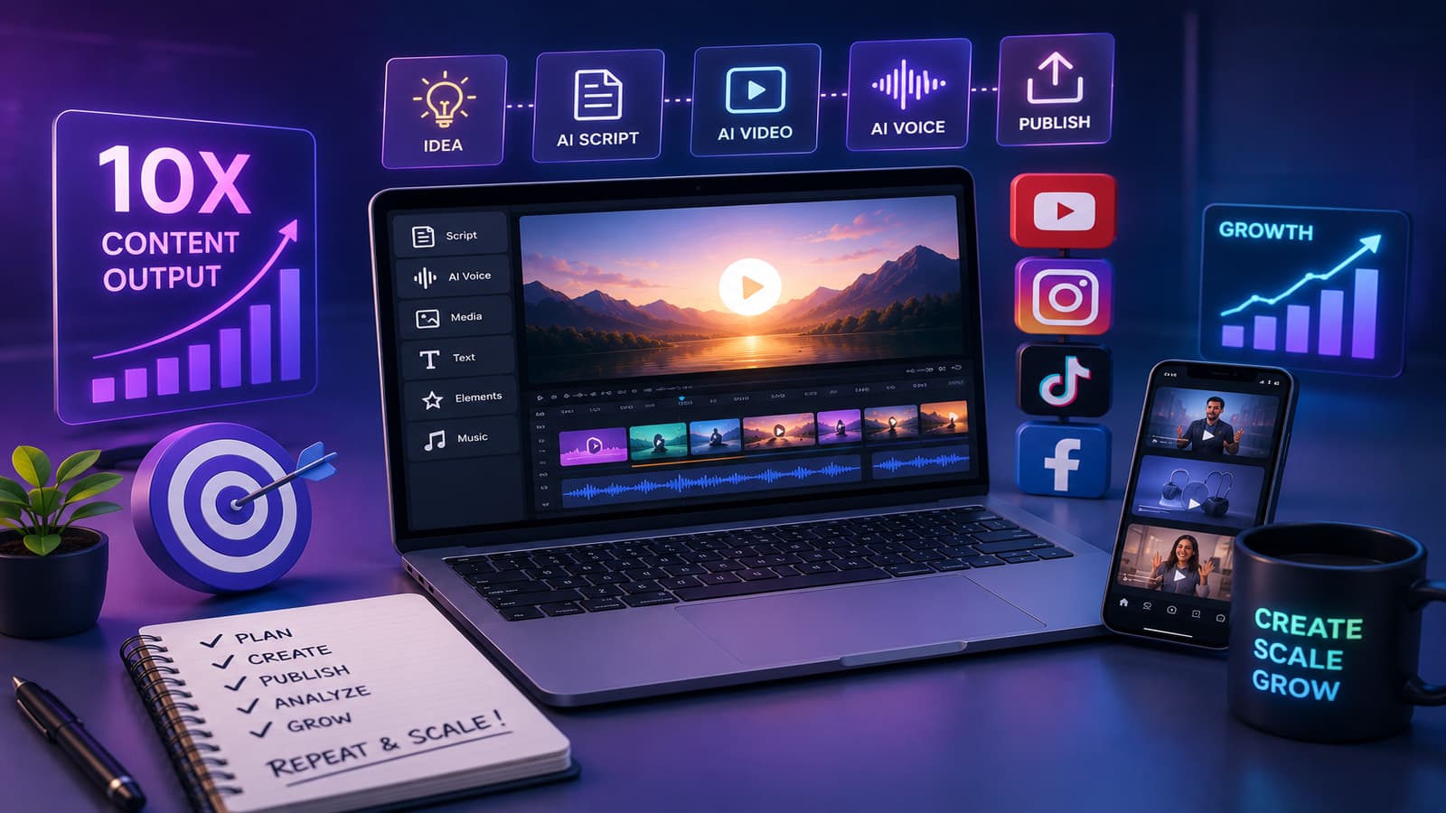 Video Marketing Strategy with AI: 10x Your Content Output in 2026